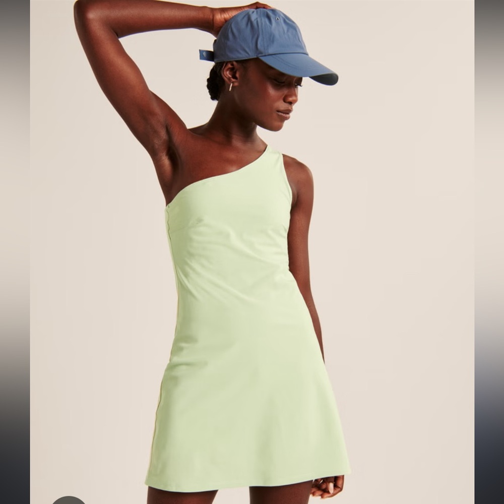 Green athletic dress